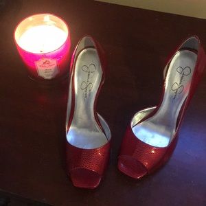 Jessica Simpson Red Heels